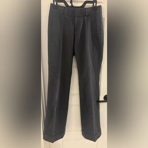 Women’s Banana Republic Charcoal Dress Pants Martin Fit Stretch Size 2
